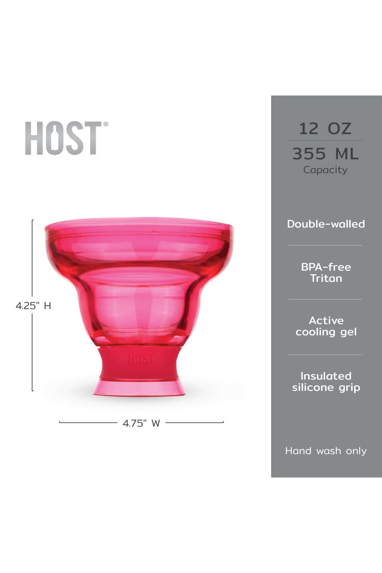 Margarita FREEZE Cooling Cup Set of 2, Alternate, color, Punch Pink