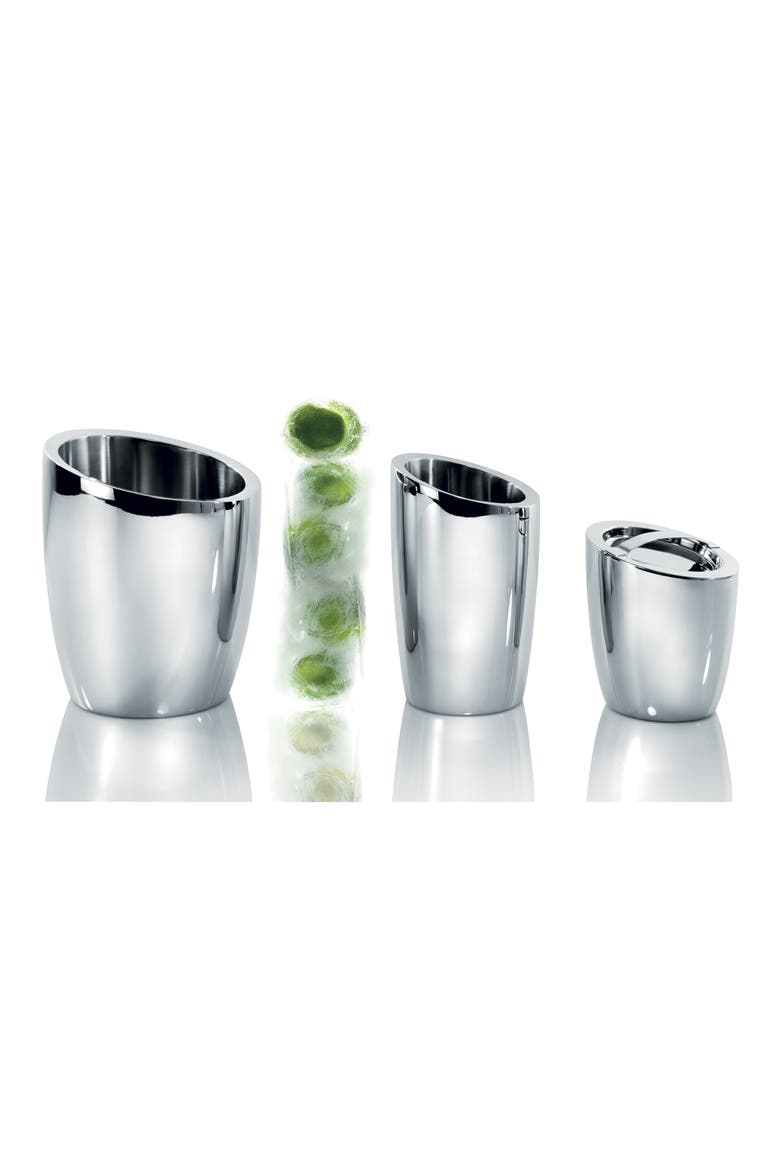 Boheme Champagne Bucket, Alternate, color, SILVER