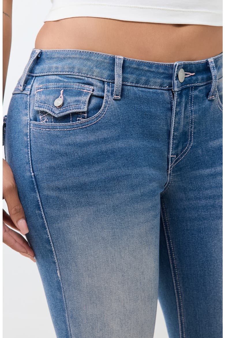 Joey Mid Rise Flare Jeans, Alternate, color, LIGHT BIG SKY COUNTRY WASH