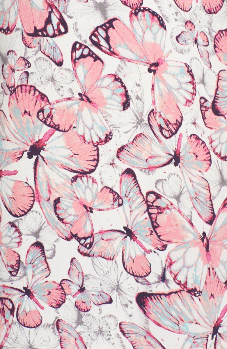 Sejour Pintuck Shoulder Print Blouse, Alternate, color,