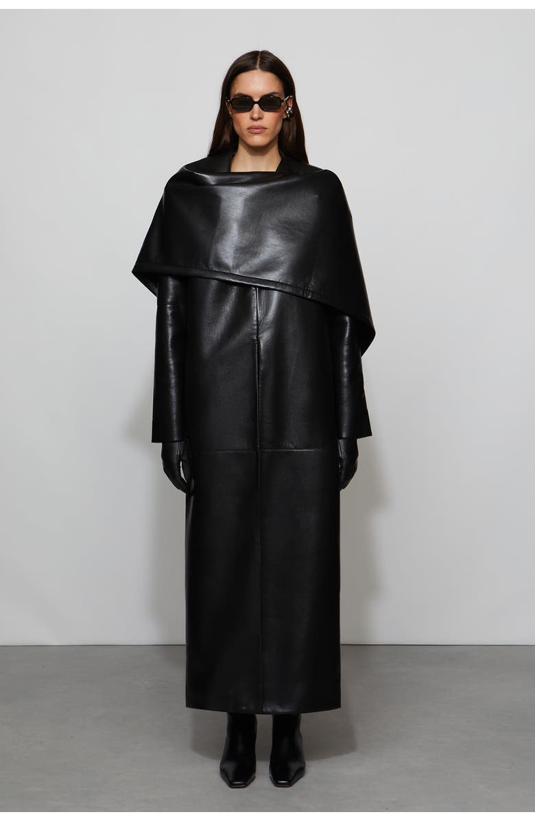 Et Ochs Wren Jacket In Leather, Main, color, Black