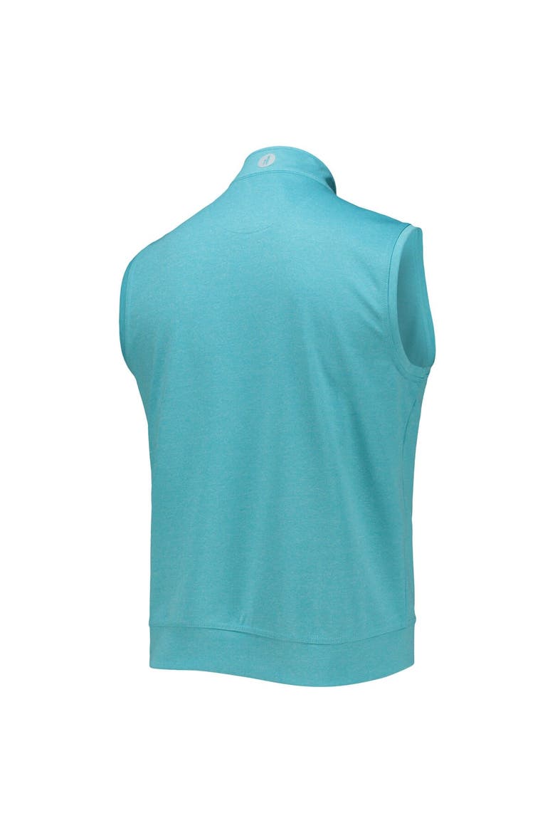 Men's johnnie-O Light Blue THE PLAYERS Denny Half-Zip Vest, Alternate, color, Light Blue