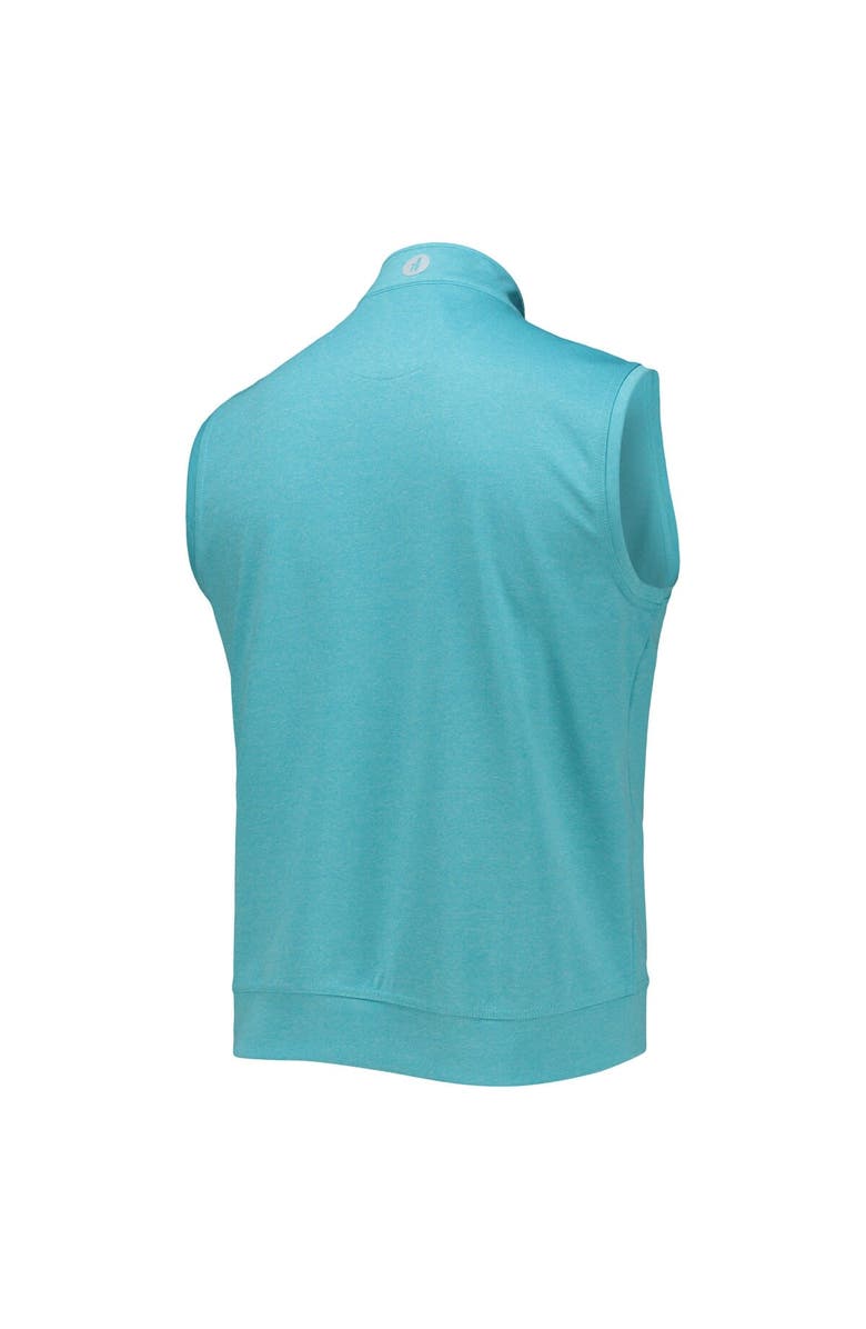 johnnie-O Men's johnnie-O Light Blue THE PLAYERS Denny Half-Zip Vest, Alternate, color, 