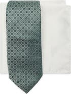 Michael Kors Rasa Dot Tie & Pocket Square Set
