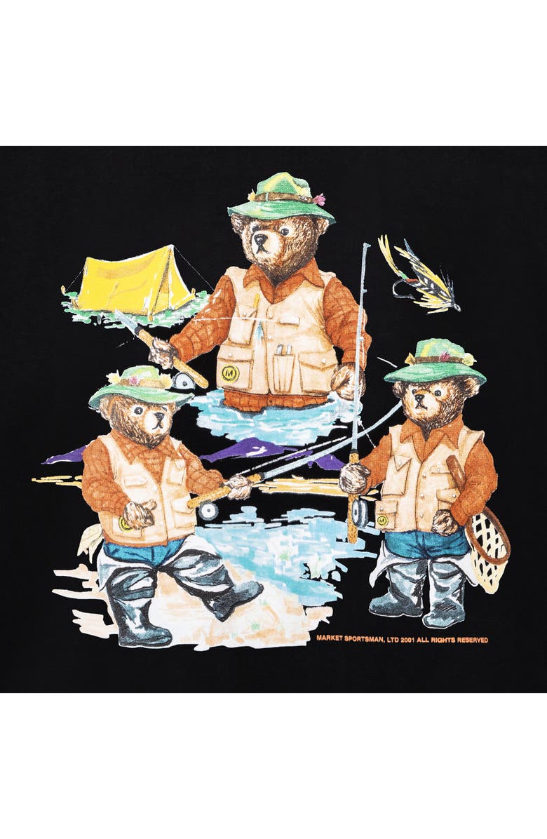 MARKET Sportsman Bear Graphic T-Shirt, Alternate, color,