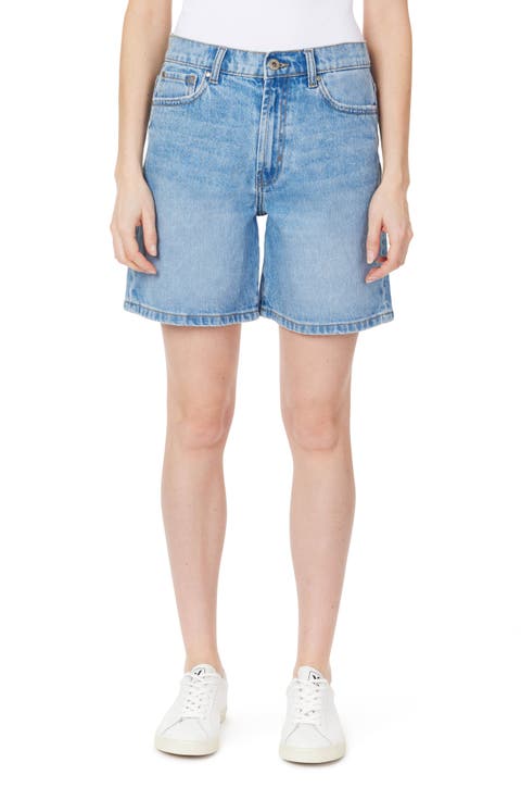 High Waist Relaxed Shorts