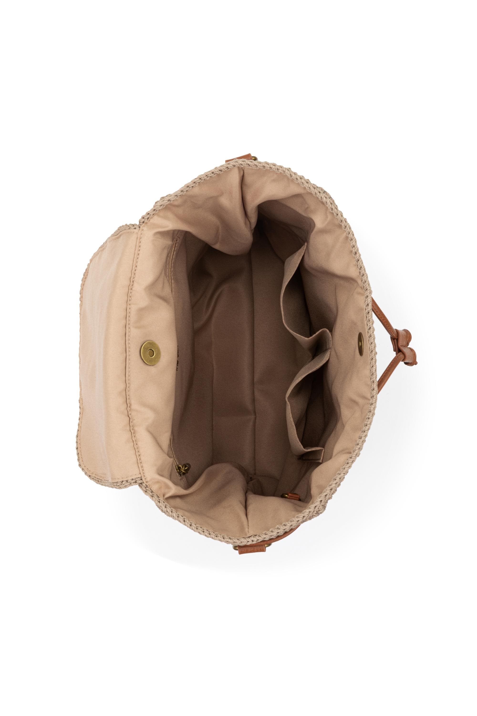 Sayulita Backpack, Alternate, color, Sand Neutral Patch