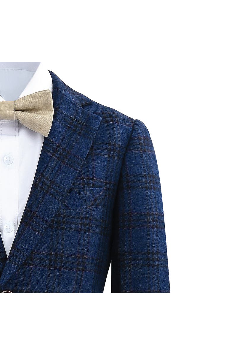 MOUSTACHE Plaid Suit, Alternate, color, Blue