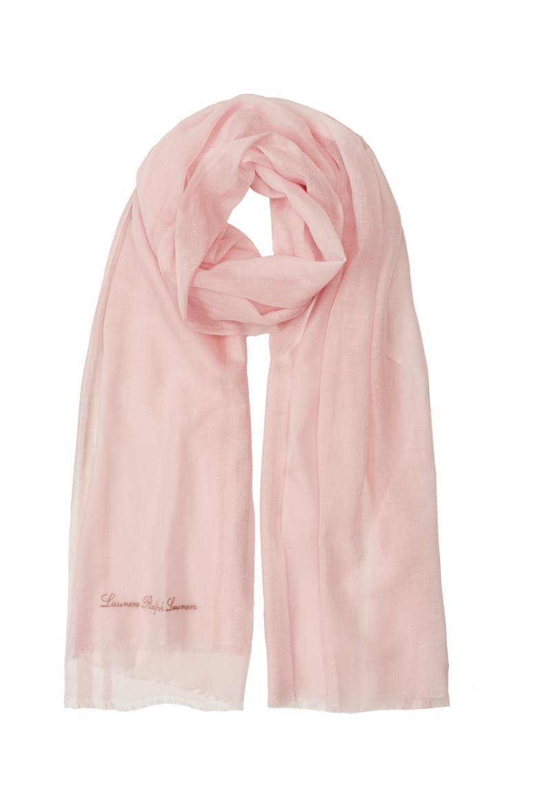 Yarn Dye Wrap With Lurex, Main, color, Hint Of Pink