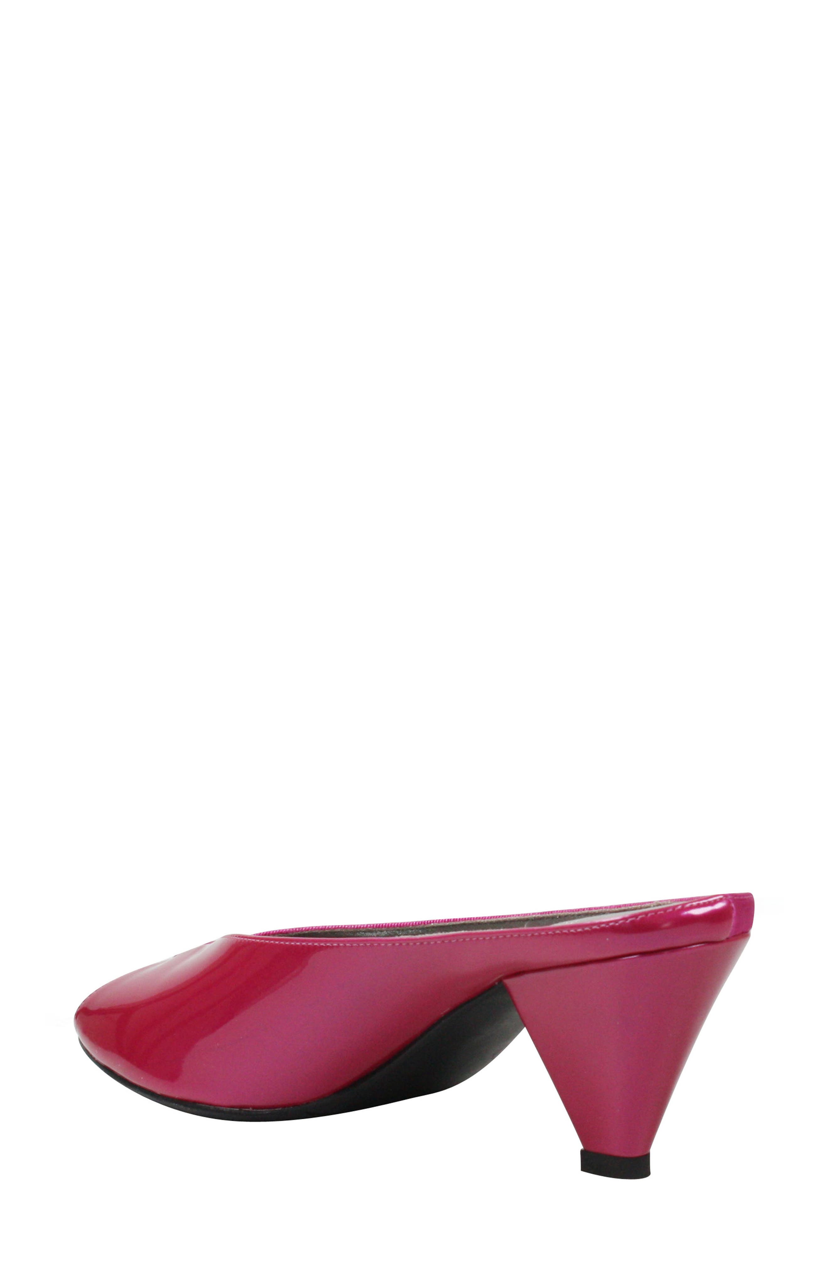 Dayanara Slide Sandal, Alternate, color, FUCHSIA FABRIC