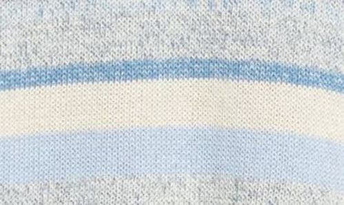 Rails Men's Olsen Melange Striped Sweater In Blue Stripe