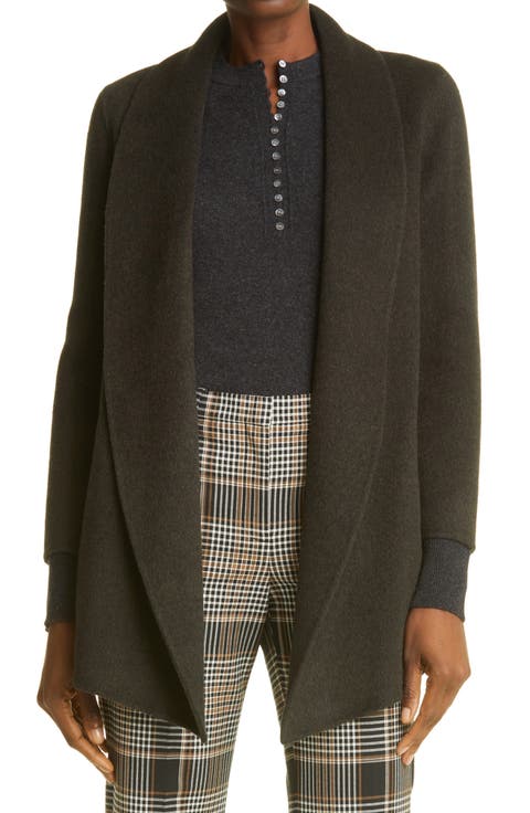 Clairene Luxe Shawl Collar Coat