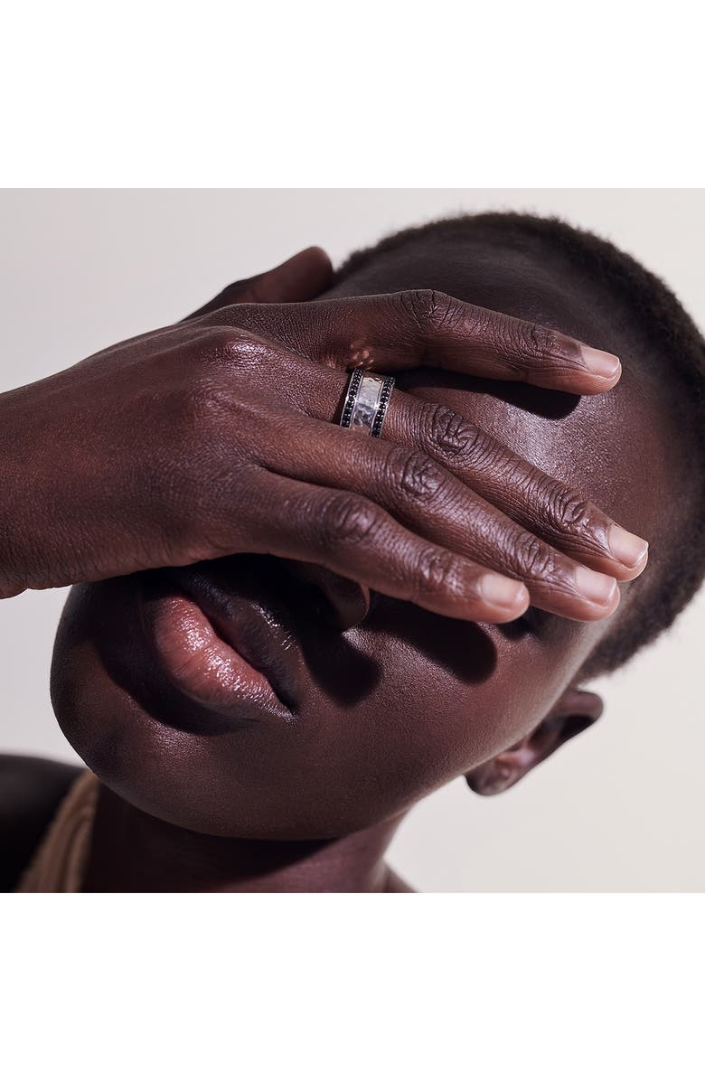 John Hardy Classic Chain Hammered Band Ring, Alternate, color,