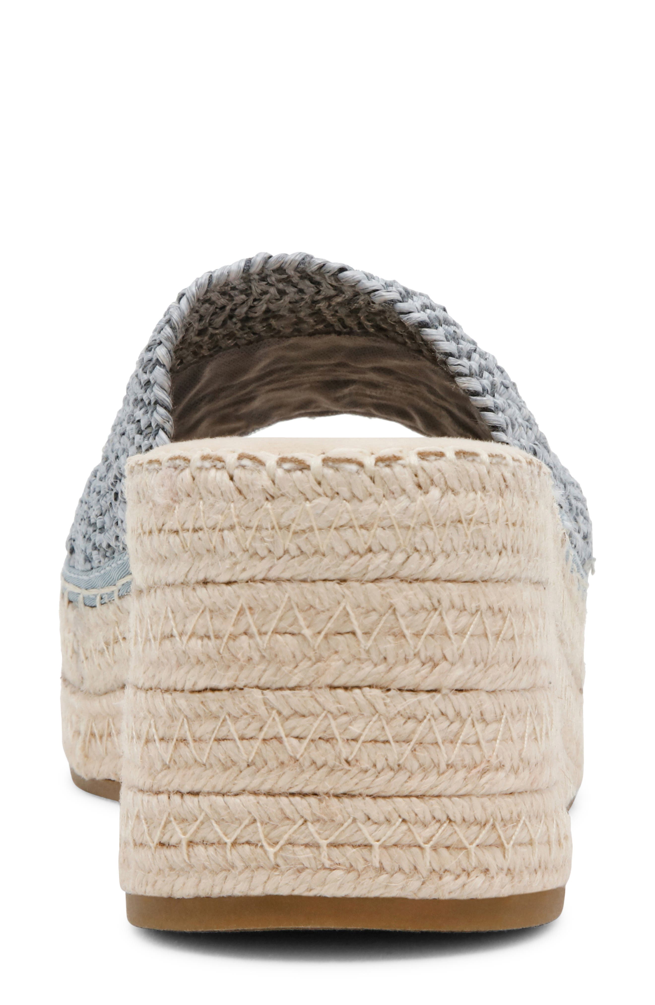 Anne Klein Cruz Platform Wedge Sandal, Alternate, color, 