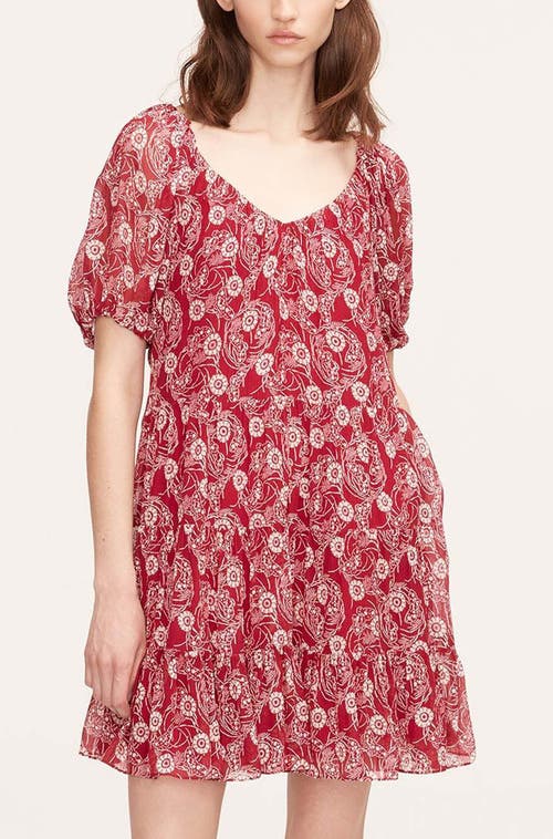 REBECCA TAYLOR REBECCA TAYLOR MONARCH FLEUR TIERED DRESS