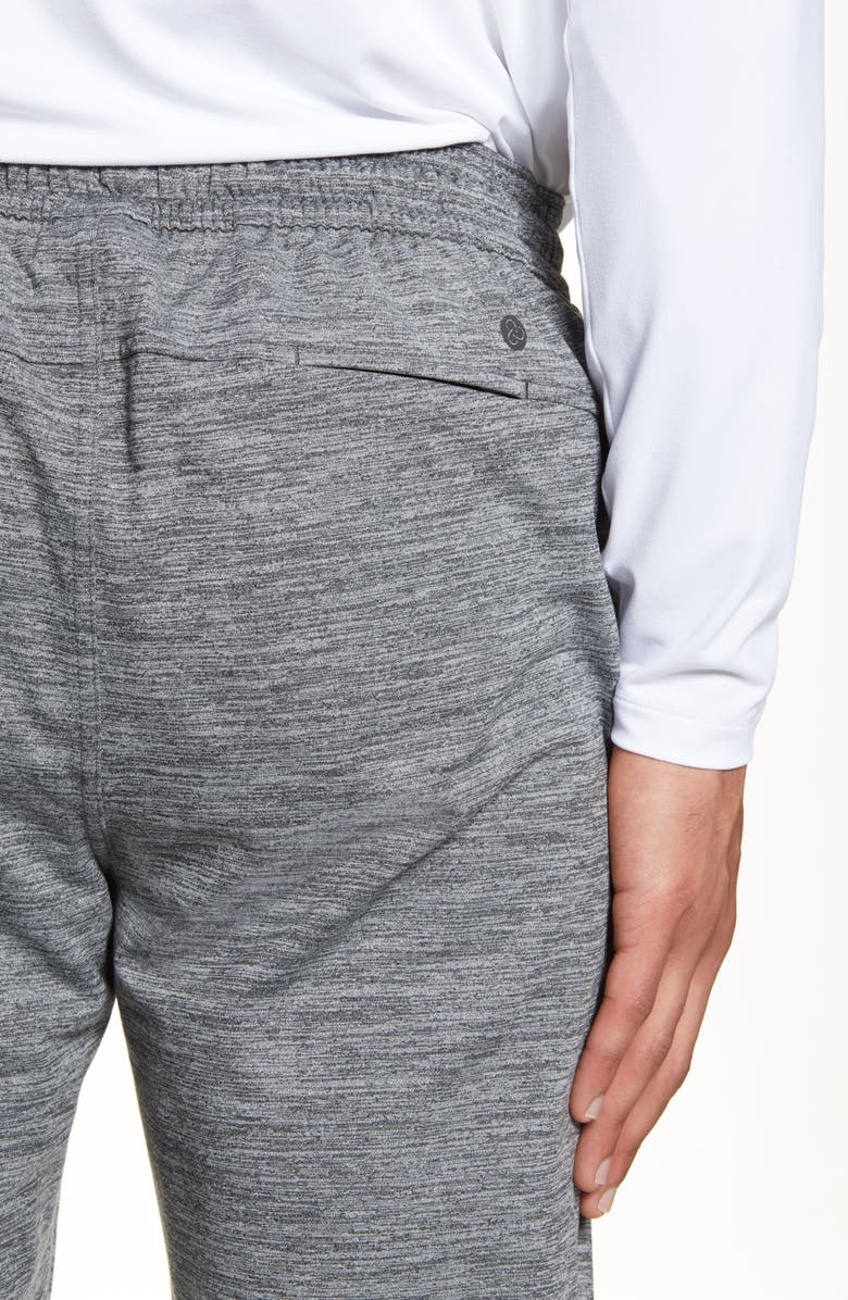 Zella Pyrite Slim Fit Pocket Joggers, Alternate, color, Grey Wolf Melange