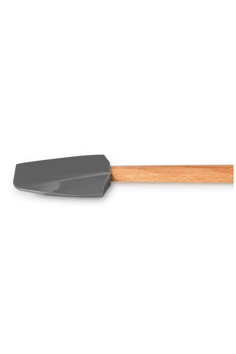 Signature Small Silicone & Wood Spatula, Alternate, color, OYSTER