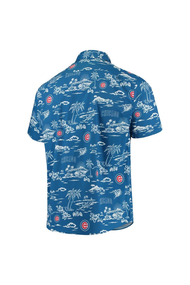 Men's Reyn Spooner Royal Chicago Cubs Kekai Button-Down Shirt, Alternate, color, Royal
