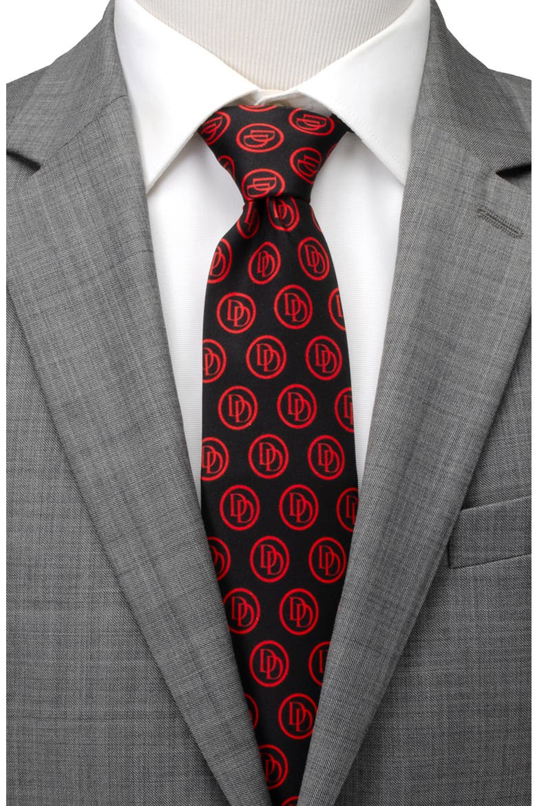 Daredevil Tie, Alternate, color, BLACK