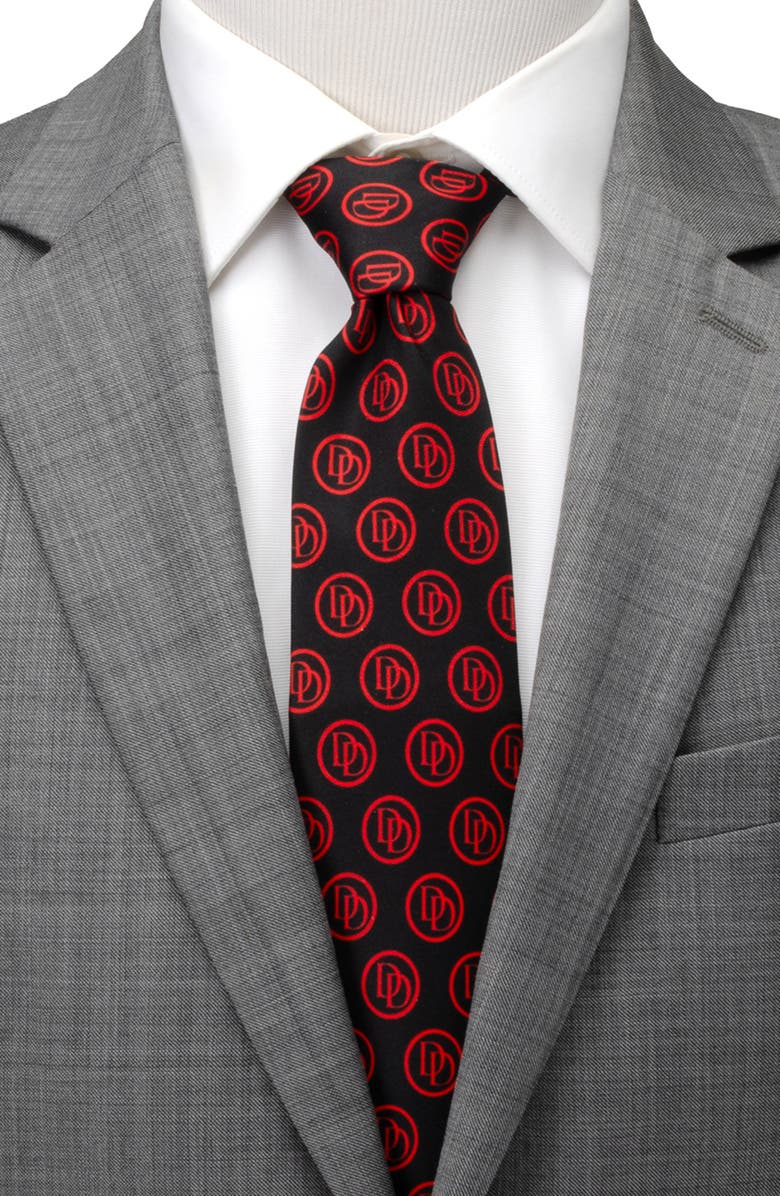 Cufflinks, Inc. Daredevil Tie, Alternate, color, Black