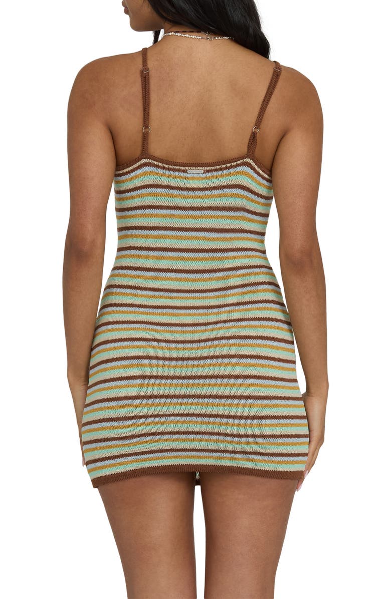 Billabong Sun Stripe Knit Minidress, Alternate, color, 