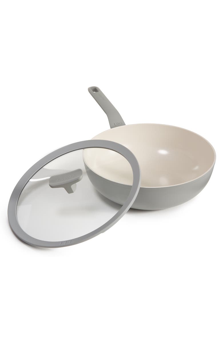 BergHOFF Leo Balance 4.4-Quart Wok, Alternate, color, Moon Mist