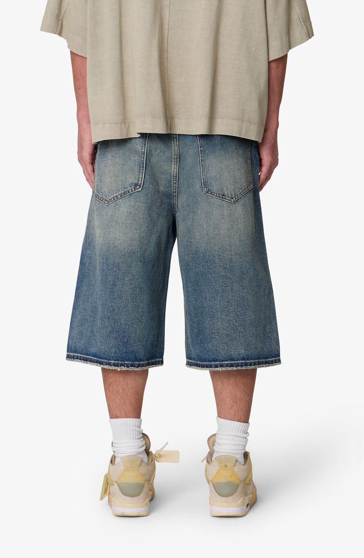 Ultrabaggy Embellished Denim Shorts - image 2