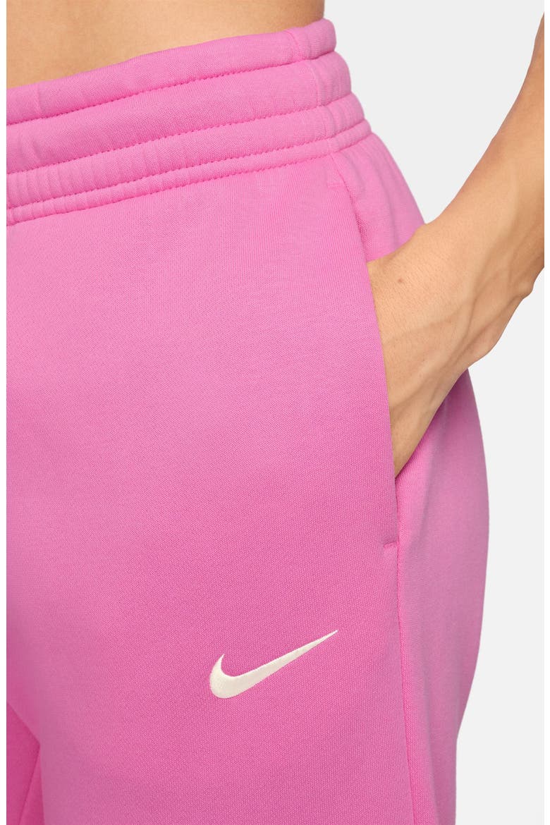 Sportswear Phoenix Fleece Mid Rise Joggers, Alternate, color, PLAYFUL PINK/ SAIL