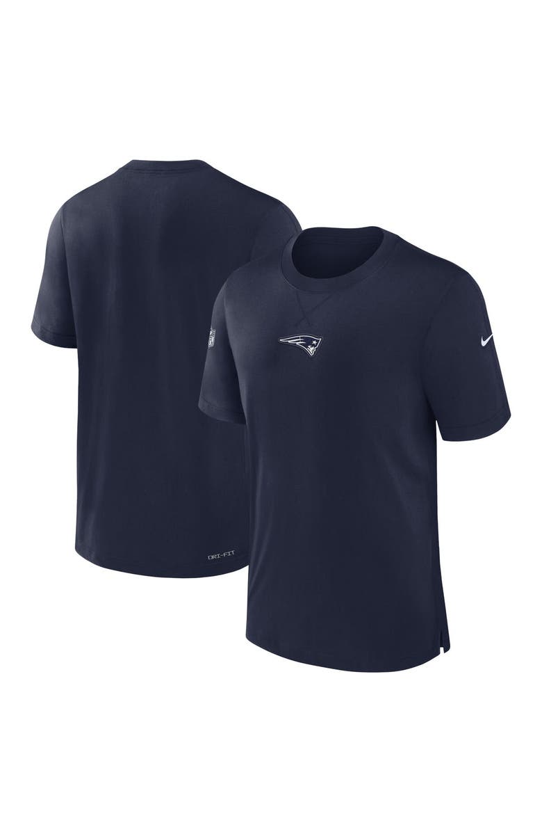 Nike Men's Nike Navy New England Patriots 2023 Sideline Performance T-Shirt, Alternate, color, Navy
