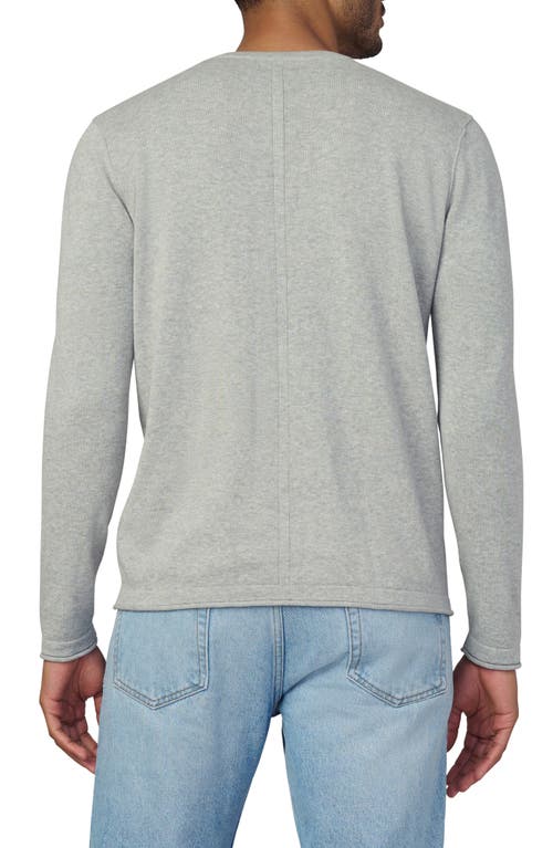 Joe's Cotton Crewneck Sweater In Gray