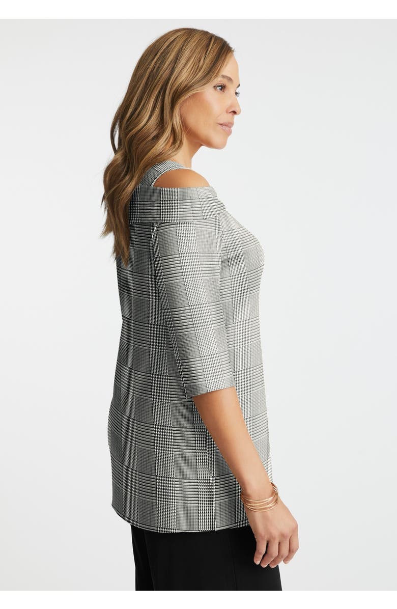 Jessica London Cold Shoulder Top, Alternate, color, 