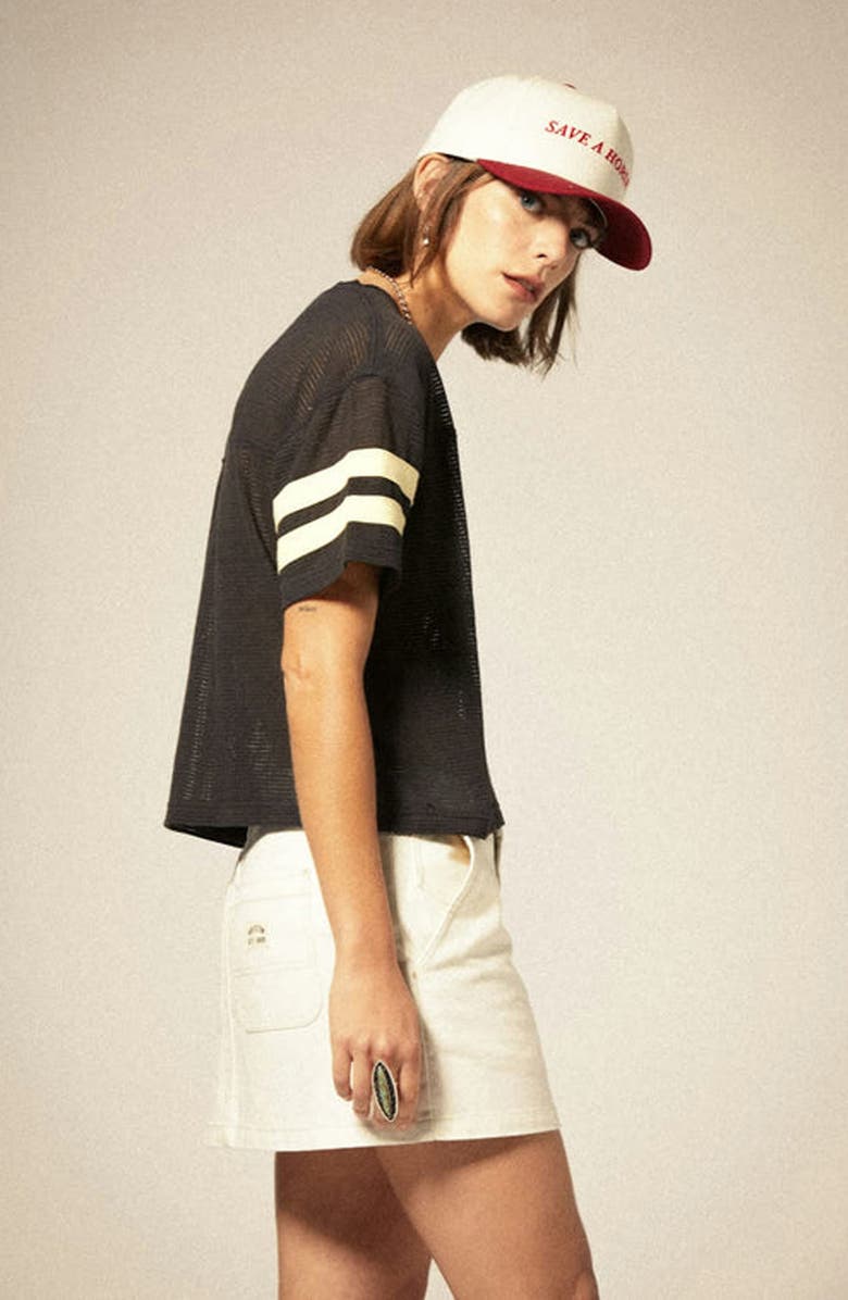 Brixton Save a Horse Organic Cotton Twill Baseball Cap, Alternate, color,