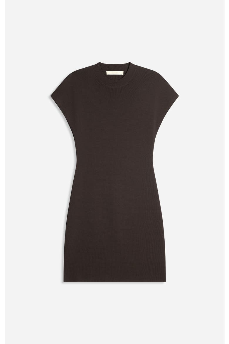 Knit Dress, Alternate, color, Brun