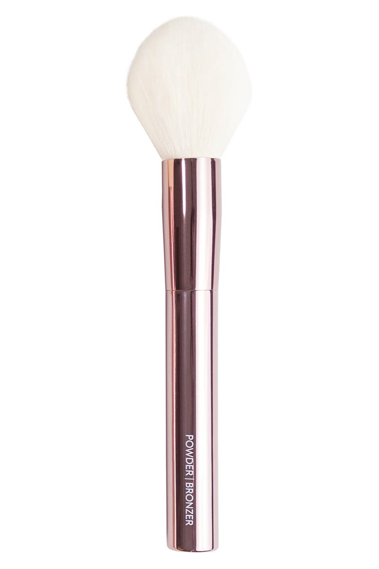 Sustainable Luxury Powder/Bronzer Brush, Main, color, ROSE GOLD