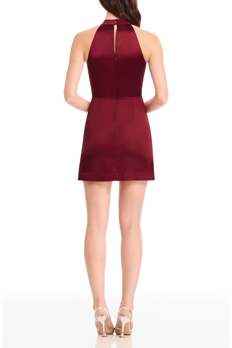 Mina Sleeveless Minidress, Alternate, color, GARNET