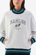 Off Season Philadelphia Eagles Mock Neck Graphic Sweatshirt