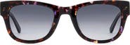 Fossil 50mm Gradient Square Sunglasses