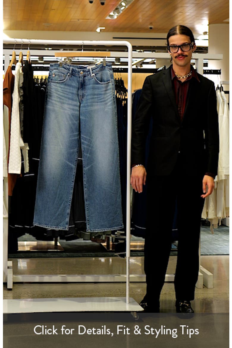Adria Low Rise Baggy Wide Leg Jeans video