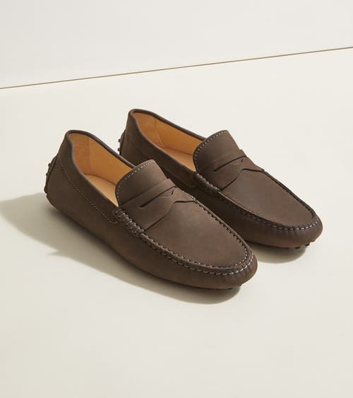 Jack Erwin Parker Suede Casual Driving Loafer
