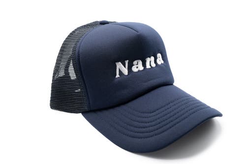 Rey To Z Nana Foam Trucker Hat In Blue