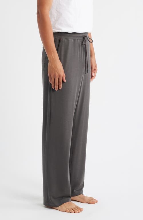 Daniel Buchler Modal Blend Pajama Pants In Gray