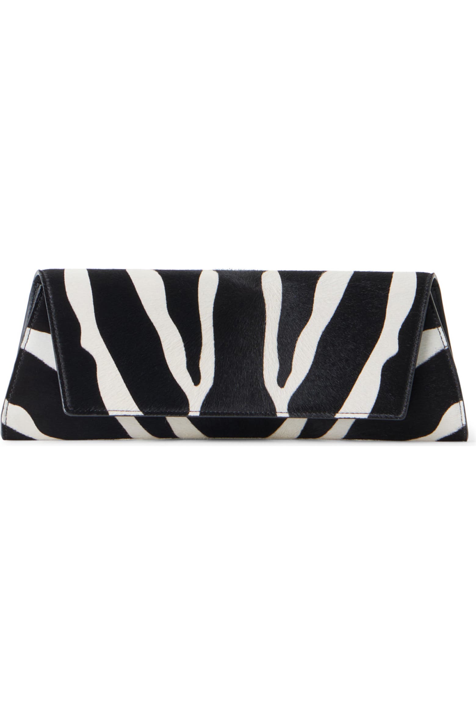 Small Anouk Animal Stripe Genuine Calf Hair East/West Clutch (Women ...