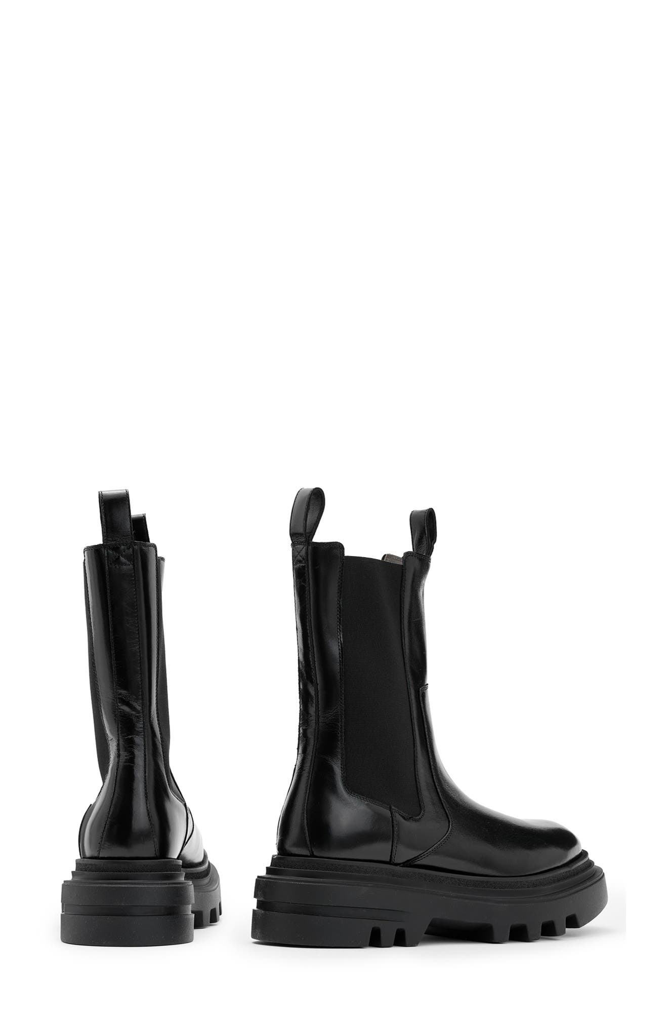 AllSaints Alex Lug Sole Chelsea Boot, Alternate, color, 