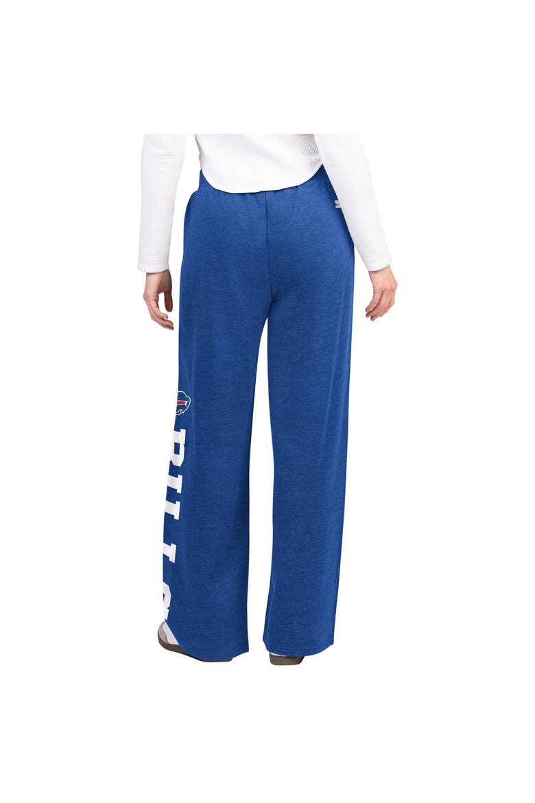Women's  Starter  Royal Buffalo Bills Field Wide Leg Sweatpants, Alternate, color, Royal