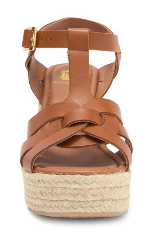Bruno Magli Estra Espadrille Platform Wedge Sandal
