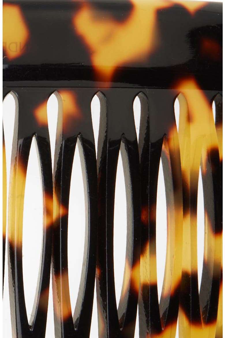 Hair Comb, Alternate, color, TORTOISE