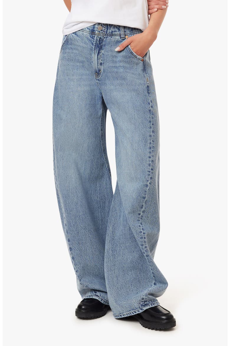 Turner High Waist Balloon Jeans, Main, color, AIRE