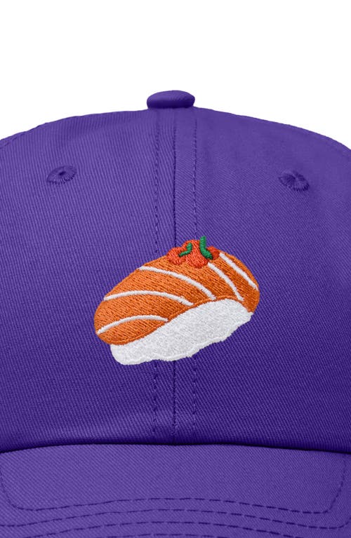 DALIX DALIX SALMON SUSHI EMBROIDERED DAD CAP