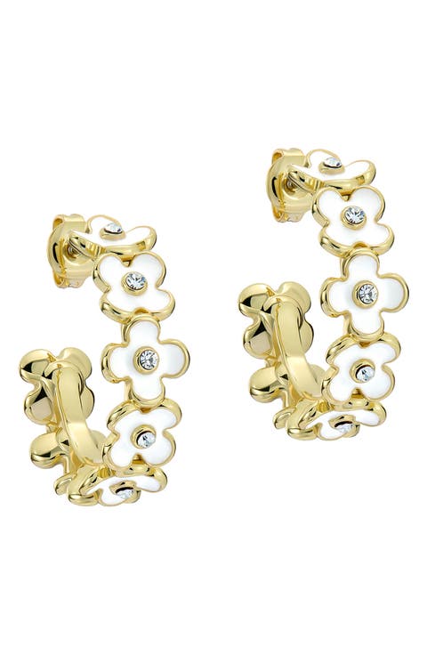 Garvi Garland Hoop Earrings