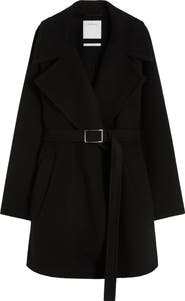 SPORTMAX Pagine Belted Virgin Wool Coat